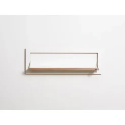 Ambivalenz Fläpps - Foldbar Hylde - 80 x 27 cm - Hvid birk