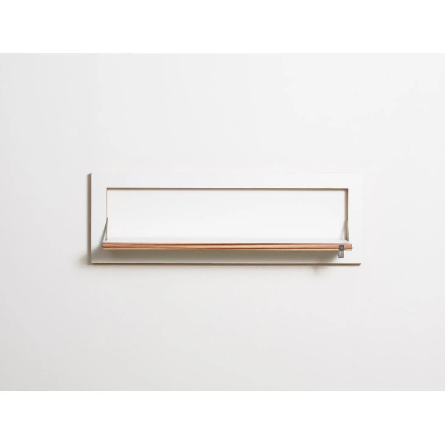Ambivalenz Fläpps - Foldbar Hylde - 80 x 27 cm - Hvid birk