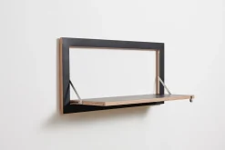 Ambivalenz - Fläpps Hylde - 80 x 40 cm - Sort birk