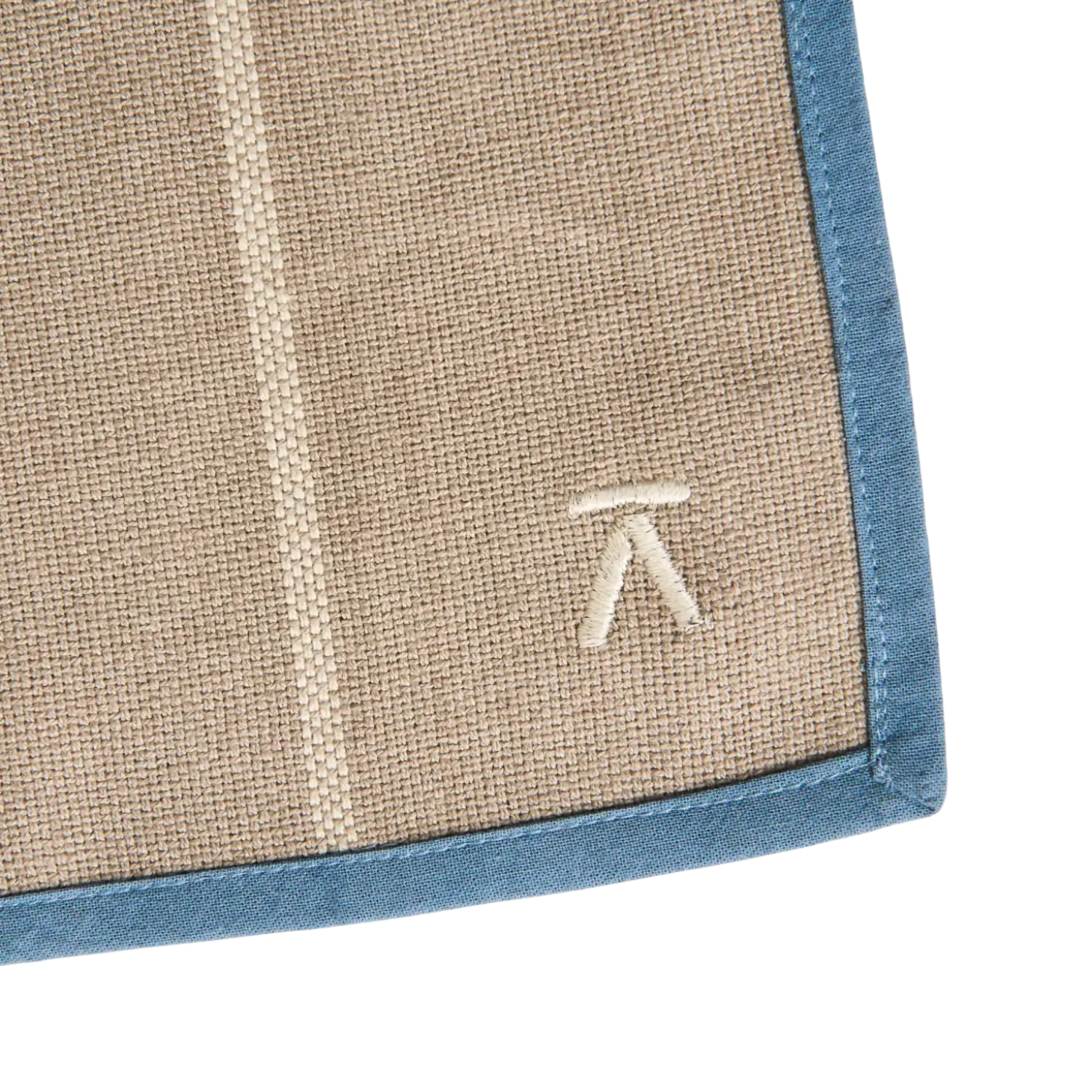 Andersen Furniture - Andersen Dækkeserviet - Beige/Blå