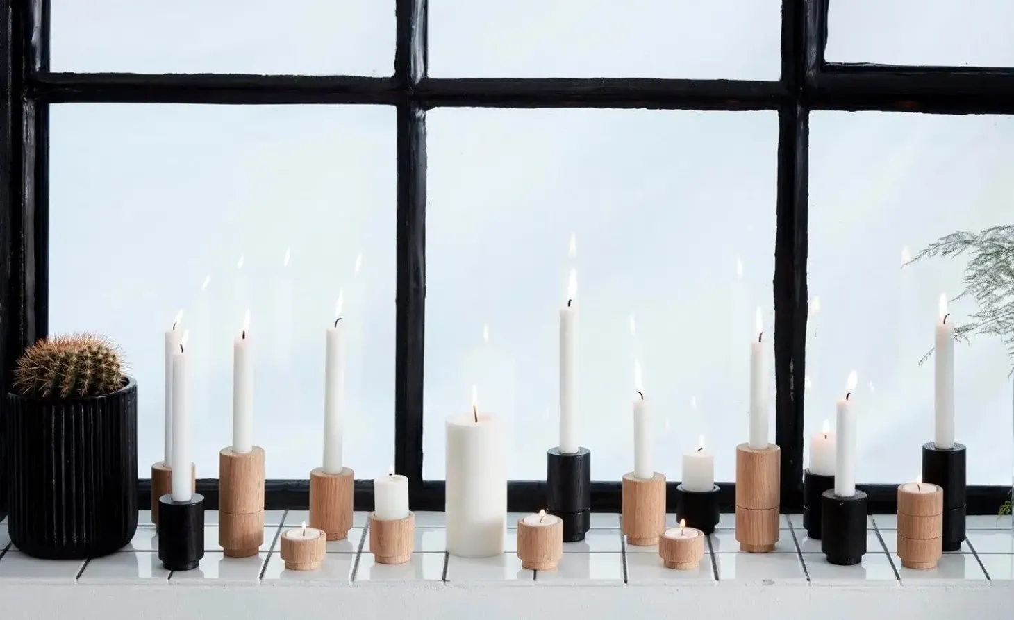 Andersen Furniture - Create Me Lysestage (7,5 cm) - Oslo Blå
