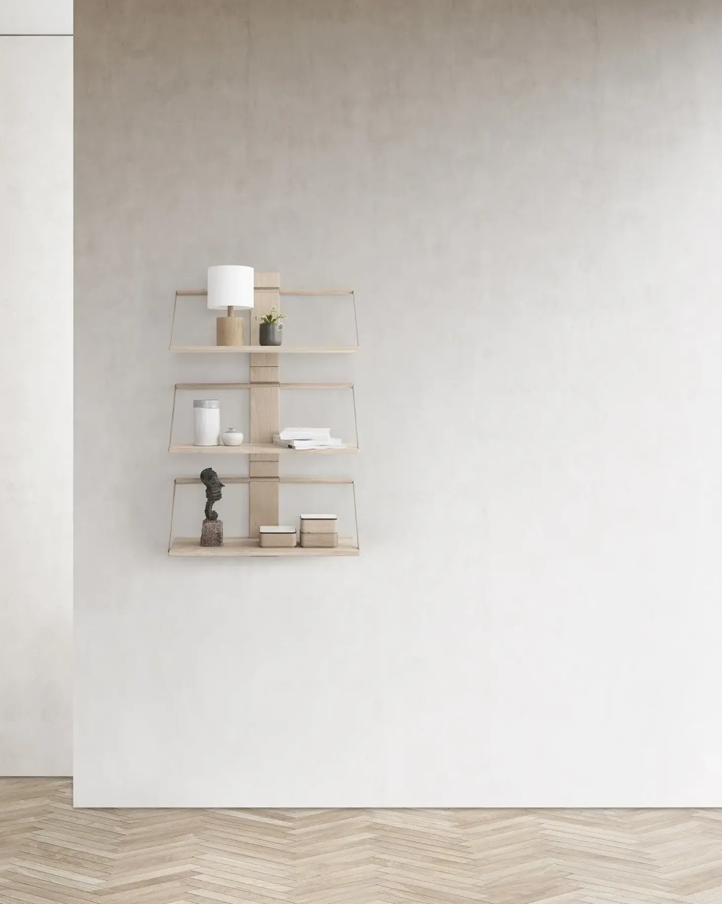 Andersen Furniture - Hylde - Shelf Wood Wall - EG - 60x25xH32 cm