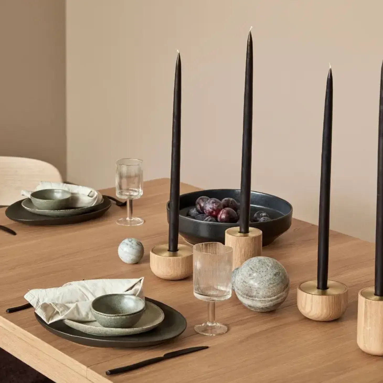 Andersen Furniture - Oak Nordic lysestage - Large