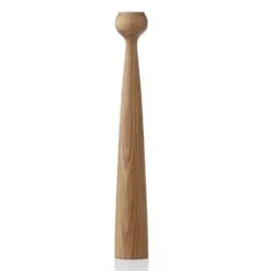 Applicata - Lysestage - Blossom Tulip - Oiled oak - H:33,5 cm