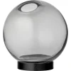AYTM - Globe vase med fod - Large - Sort
