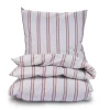 Bahne - Pin Stripe Sengetøj - Lilla, rav - 140x220