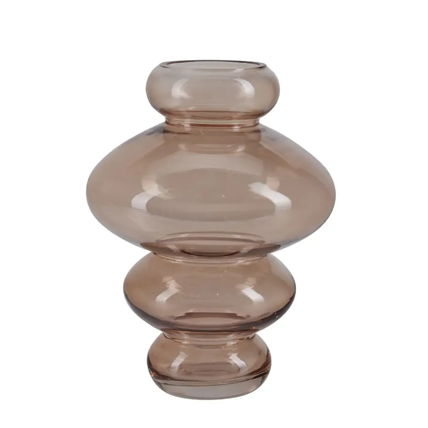 Bahne - Vase m. 4 ringe - ROSE