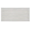 Blomus - Bathtowel -ARTO- colour Micro Chip/Tan thin stripes