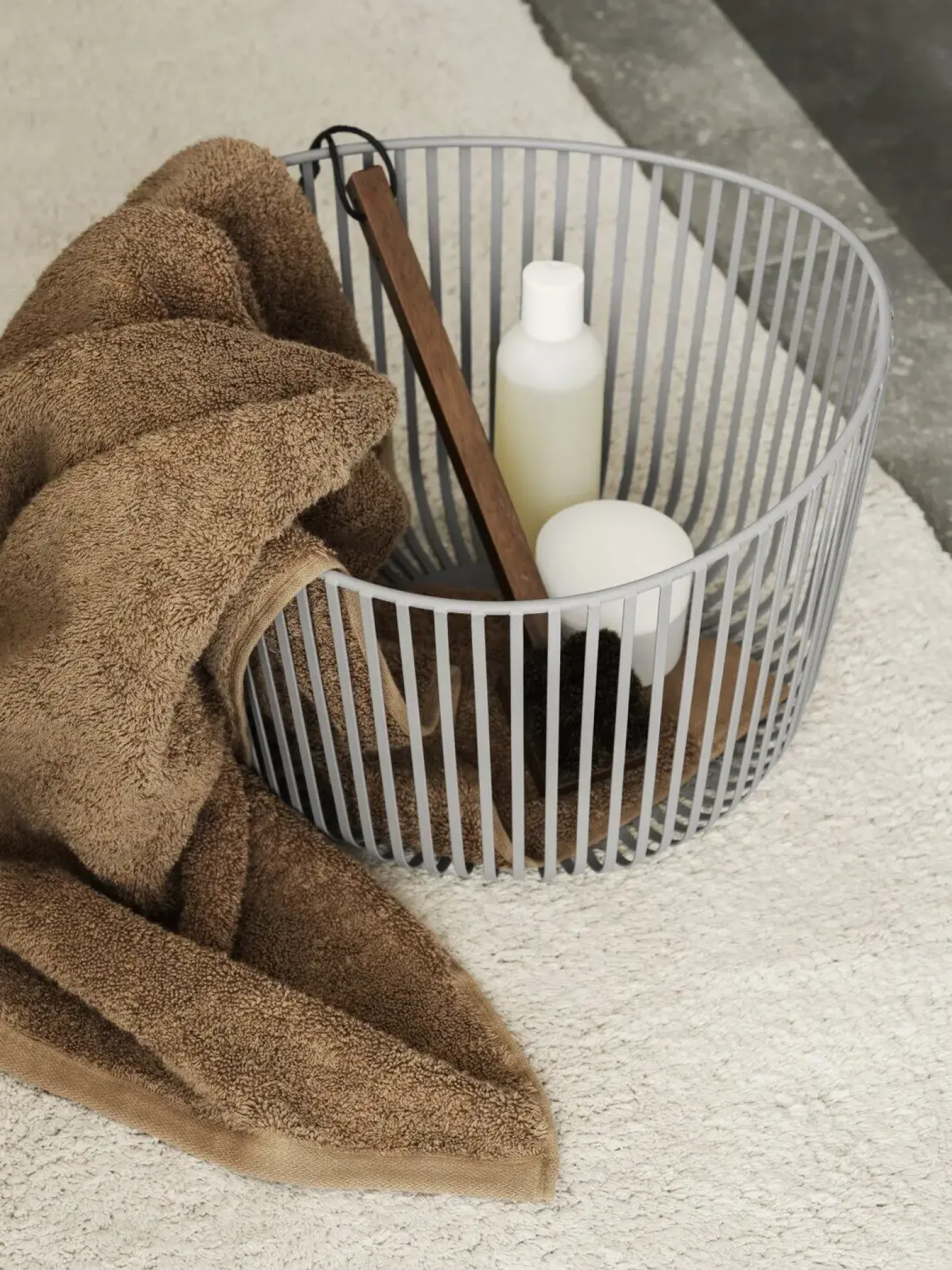 Blomus - Bath Towel - Tan - RIVA