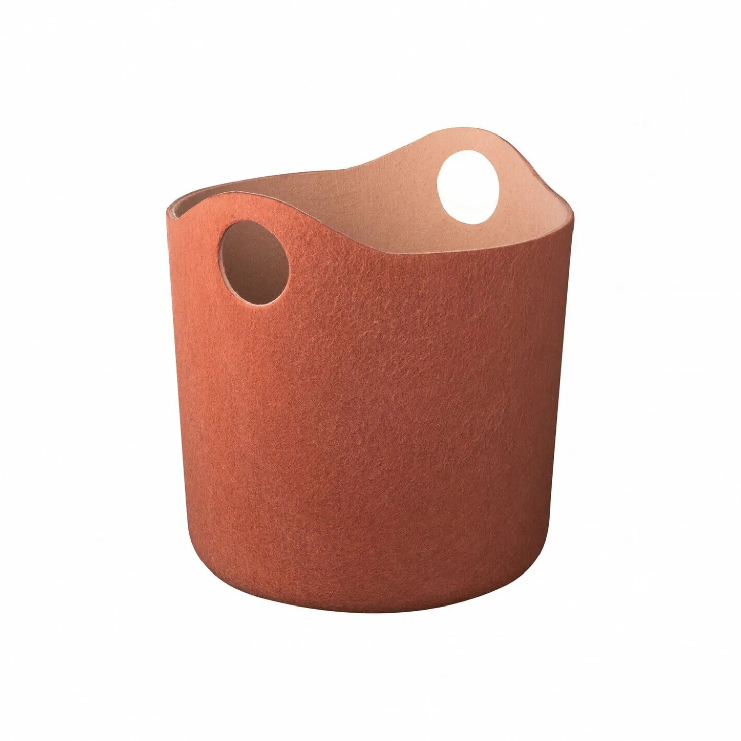 Blomus - Felt Basket M - Rustic Brown/Tan - TIGGY