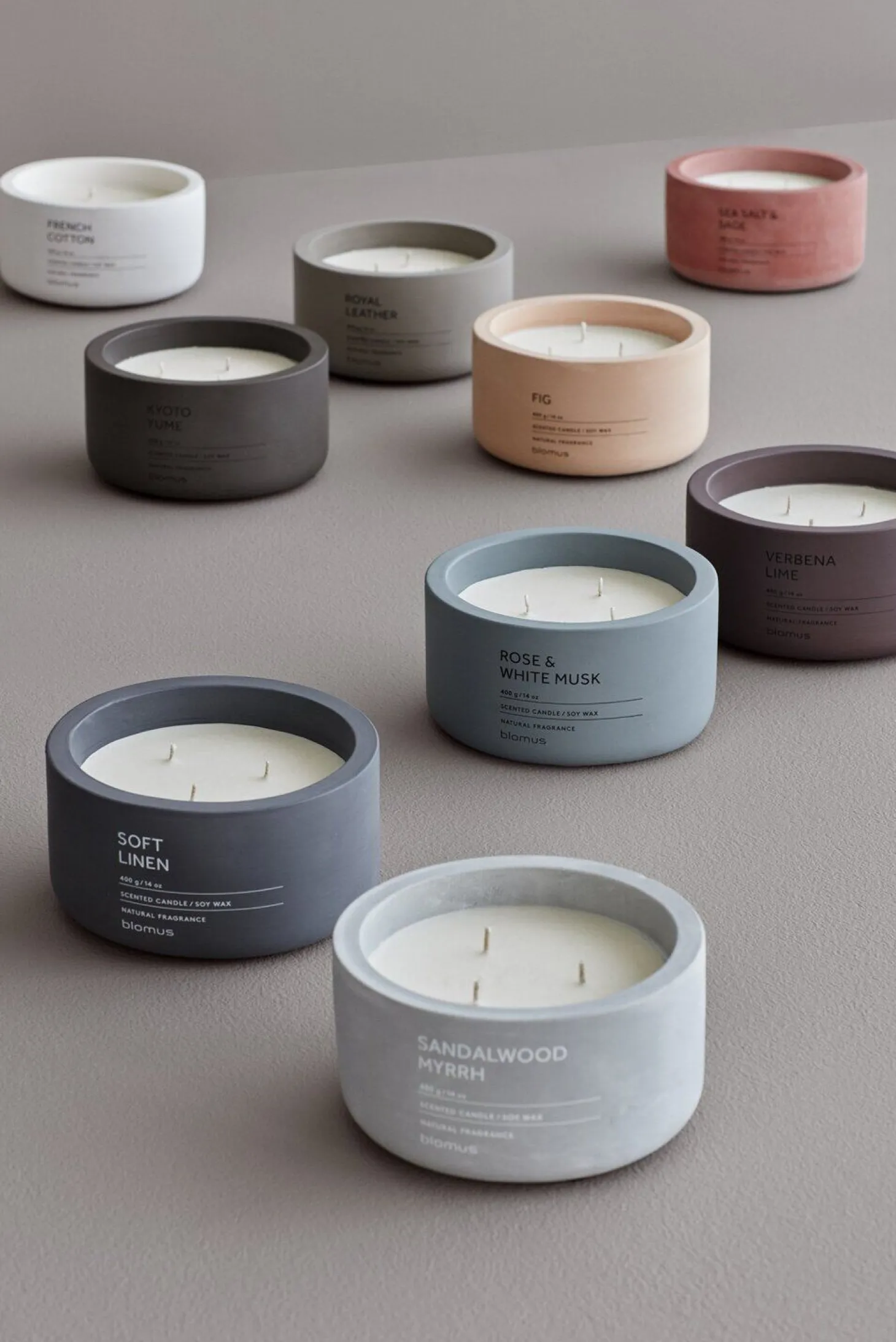 Blomus - Scented Candle - Rose & White Musk - FRAGA