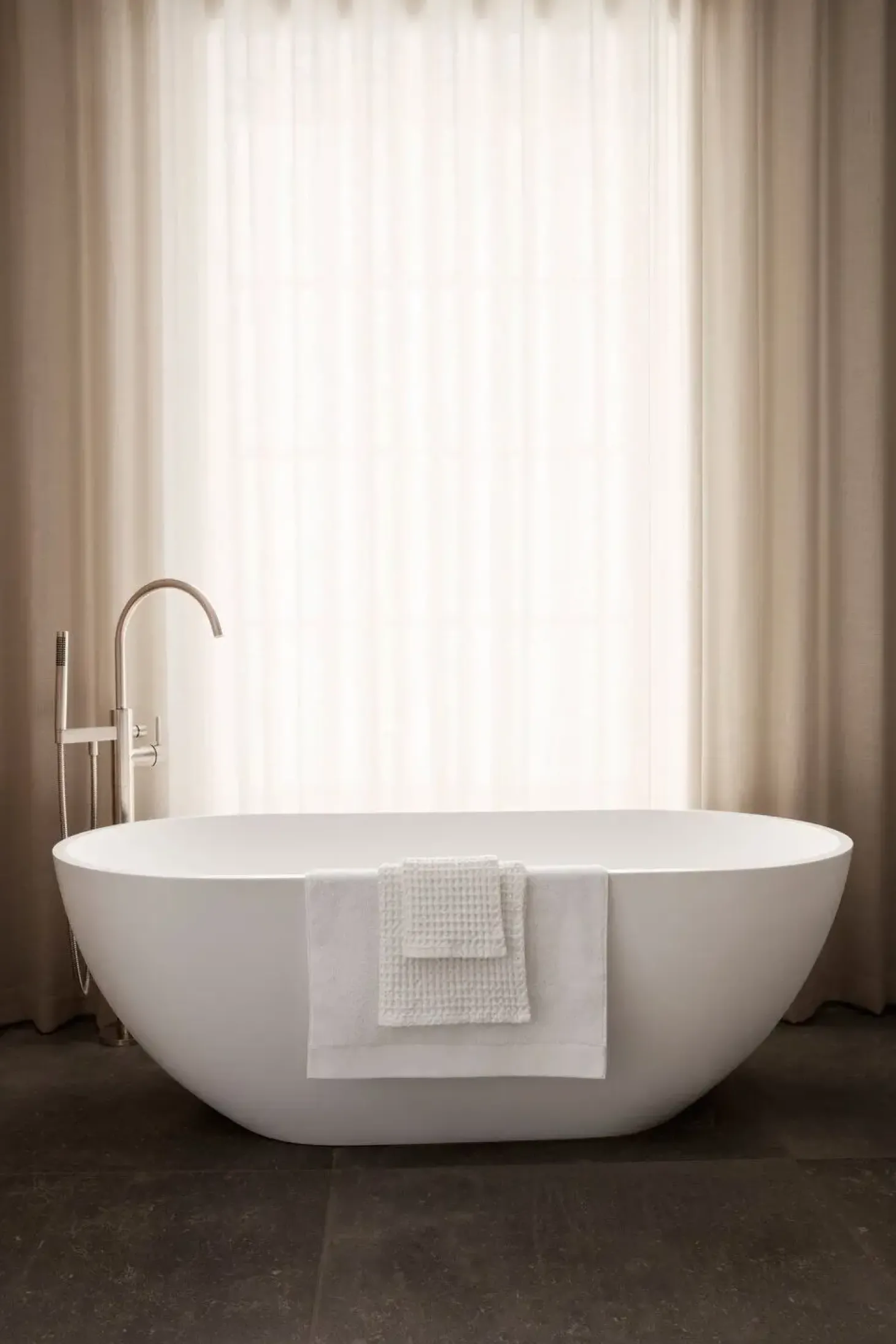 Blomus - Set of 2 Guest Hand Towels - Moonbeam - CARO