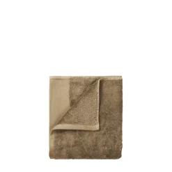 Blomus - Set of 4 Guest Hand Towels - Tan - RIVA