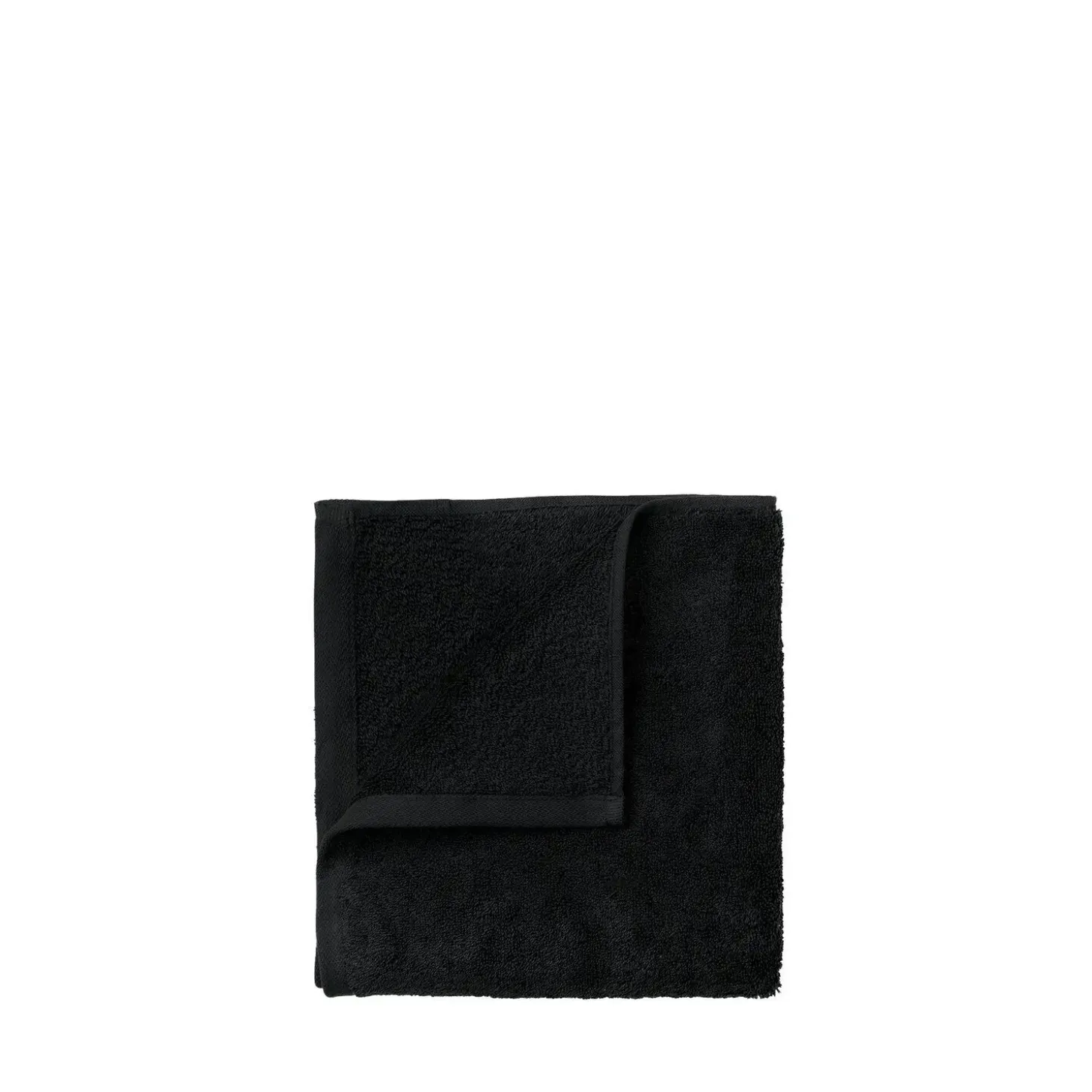 Blomus - Set of 4 Guest Hand Towels - Black - RIVA