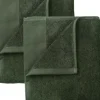 Blomus - Set of 2 Guest Hand Towels, 30 x 50 cm Agave Green - RIVA -