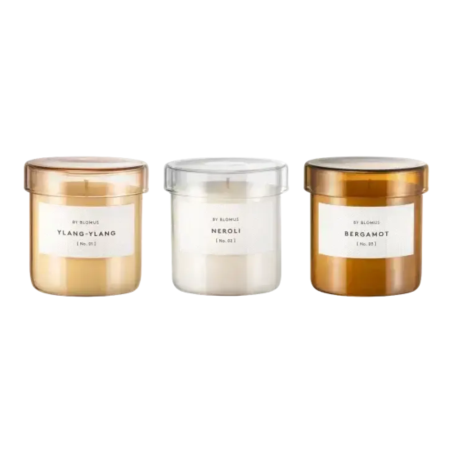 Blomus - Set of 3 Scented Candles -VALOA- - S