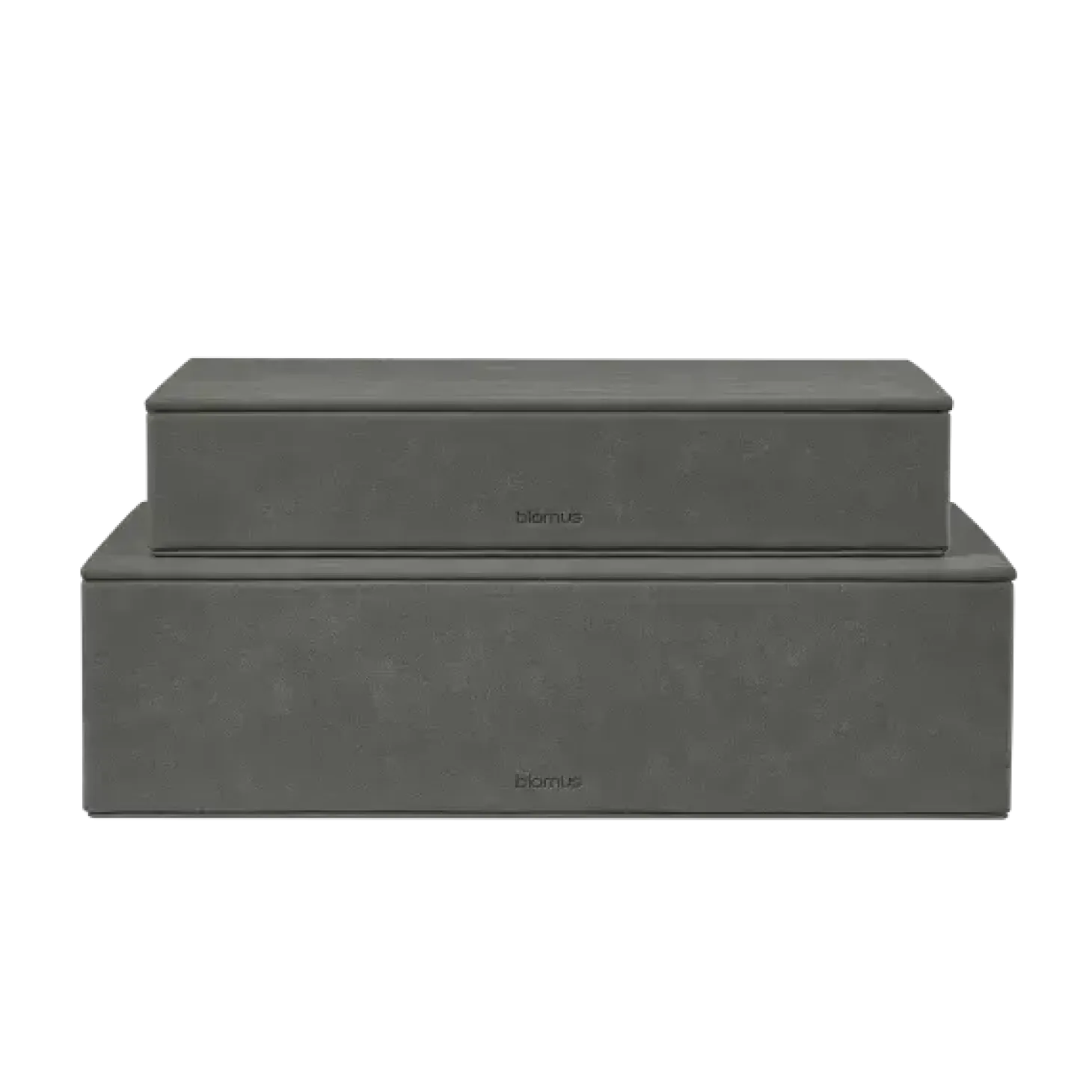 Blomus - Set of 2 Storage Boxes - SAHLA - Pewter