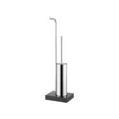 Blomus - Toilet Paper Holder and Brush -MODO- Stainless Steel polished