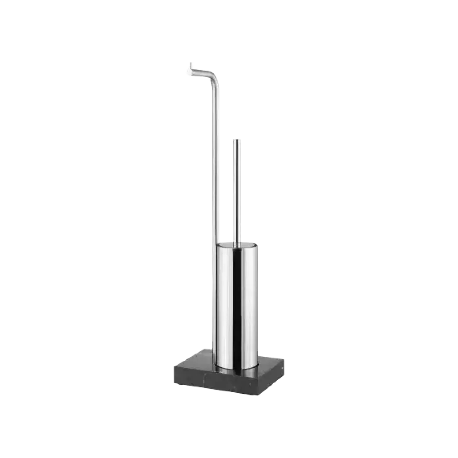 Blomus - Toilet Paper Holder and Brush -MODO- Stainless Steel polished