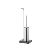 Blomus - Toilet Paper Holder and Brush -MODO- Stainless Steel matt