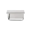 Blomus - Toilet Paper Holder -MODO- Stainless Steel matt with shelf