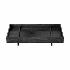 Blomus - Tray L - Black - ABENTO - H8,5 x L50 x W30 cm
