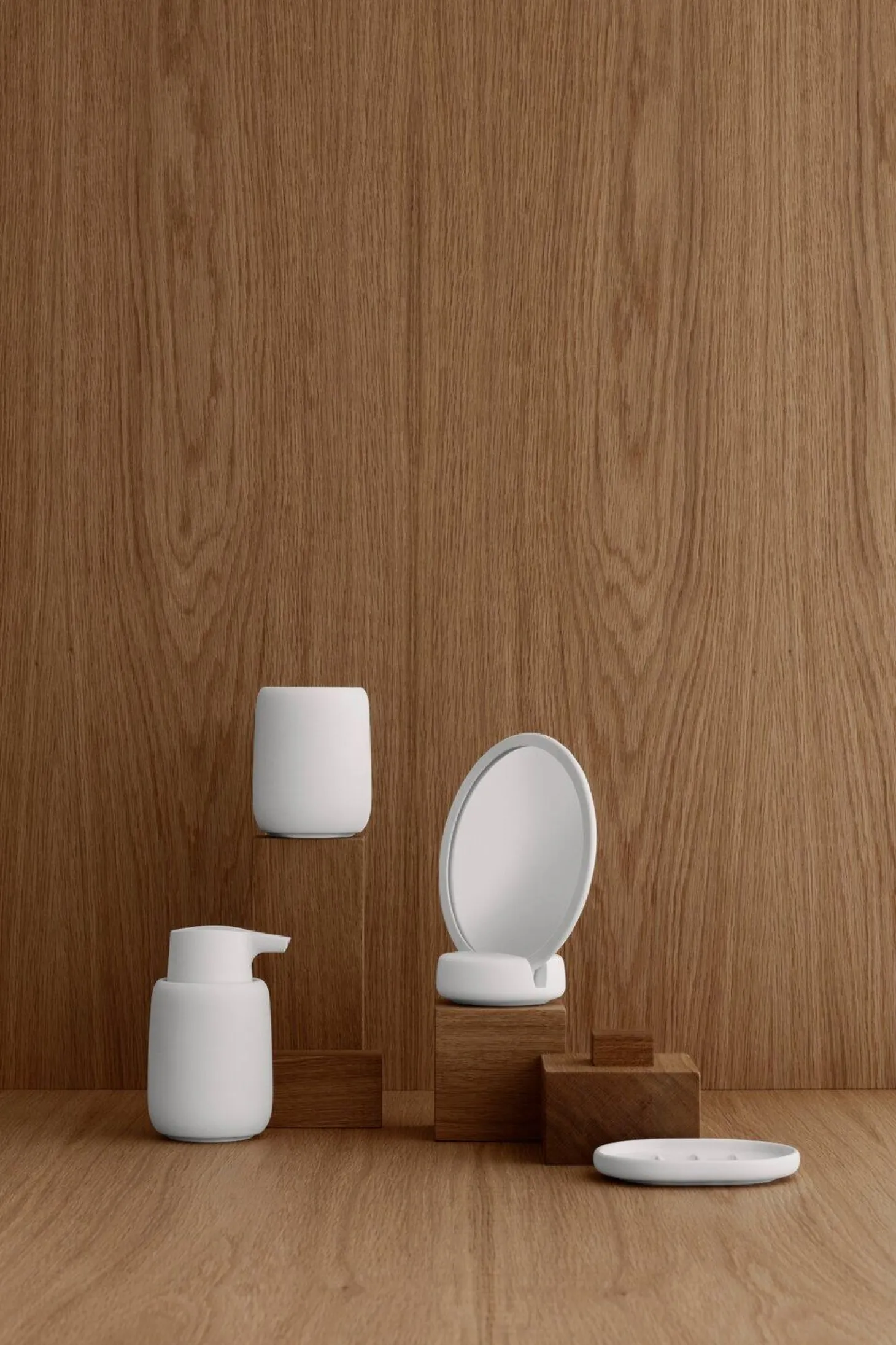 Blomus - Vanity Mirror - White - SONO
