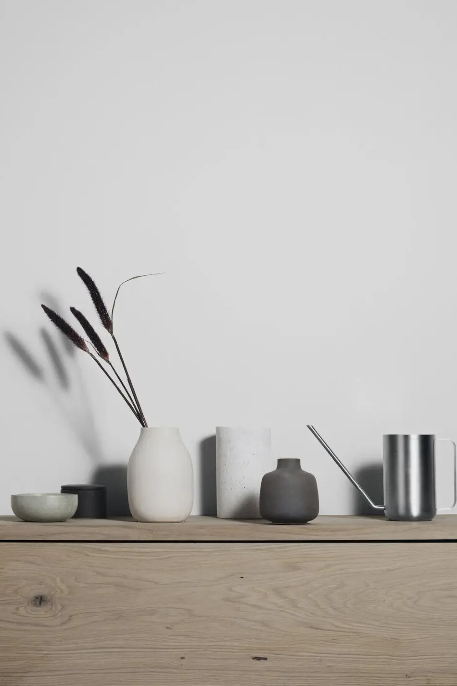 Blomus - Vase - Colluna - Lysegrå - Small