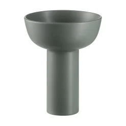 Blomus - Vase - H 21 cm, Ø 17 cm - Duck green - MIYABI