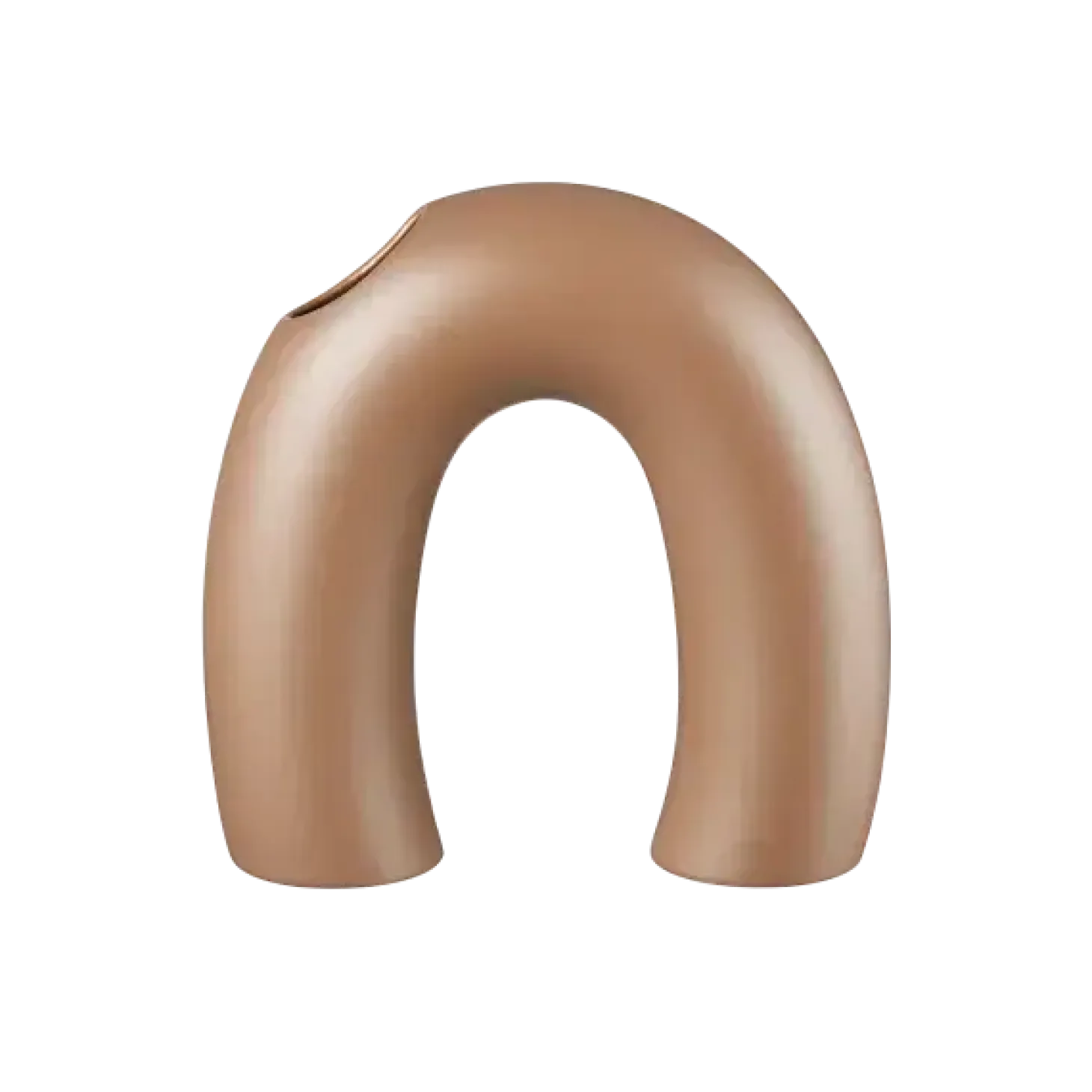 Blomus - Vase - KAGETSU - Amber Brown - M