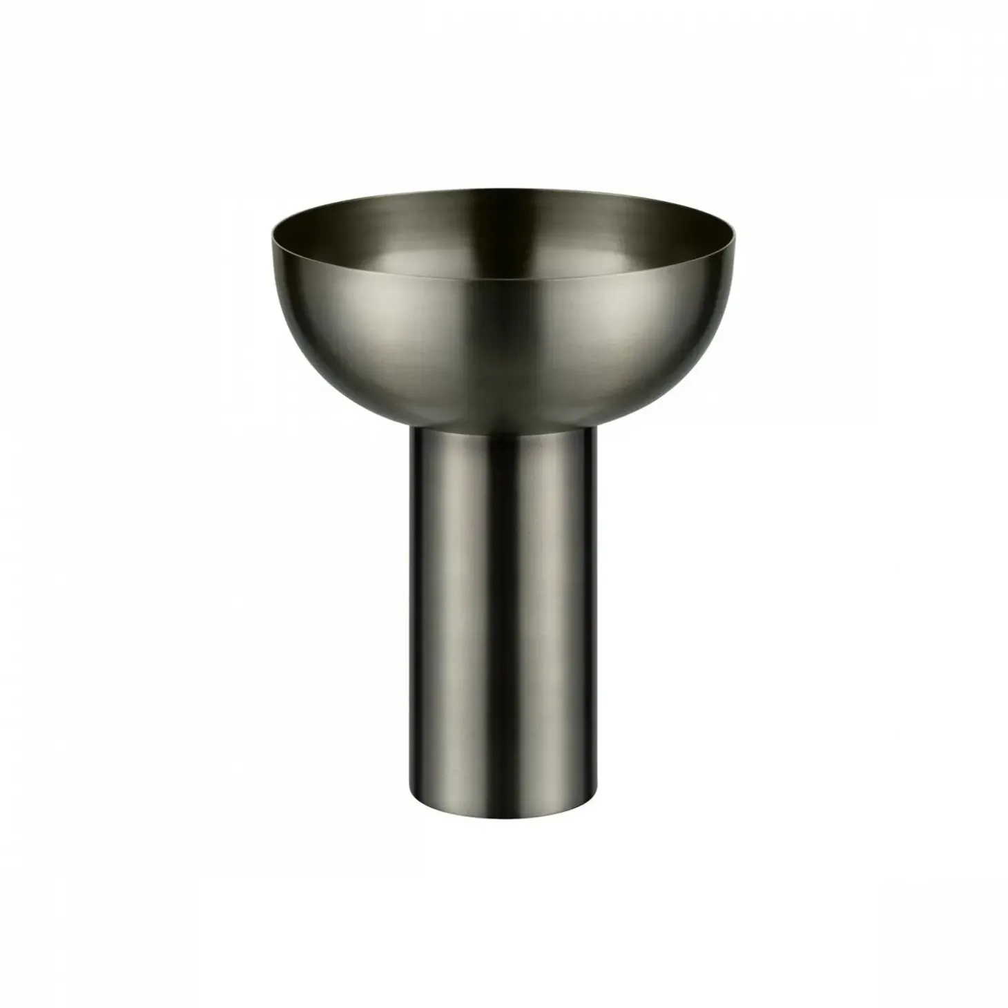 Blomus - Vase - MIYABI - Burned Metal, metallic finish