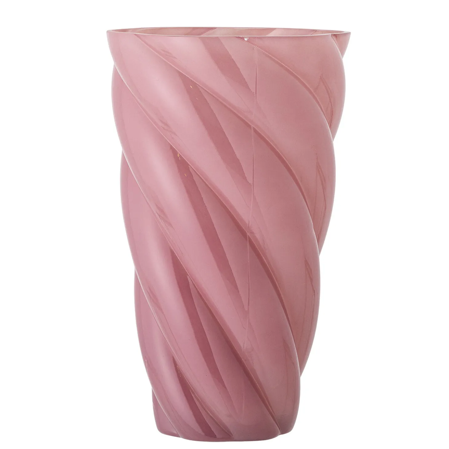 Bloomingville - Callo Vase, Rosa, Glas