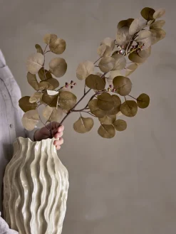 Bloomingville - Eucalyptus Kunstig stilk - Brun, Plastik