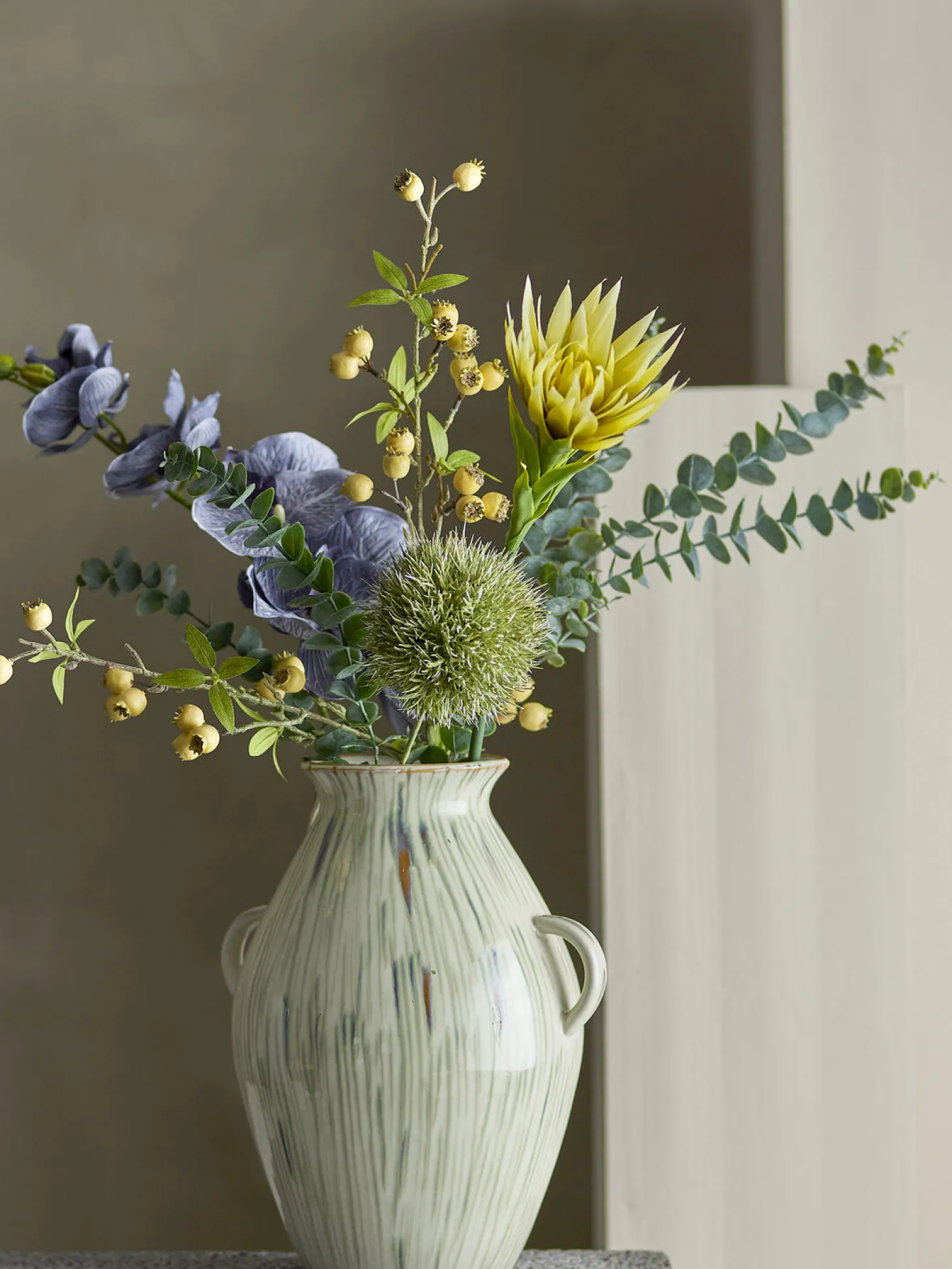 Bloomingville - Eucalyptus Kunstig stilk - Grøn