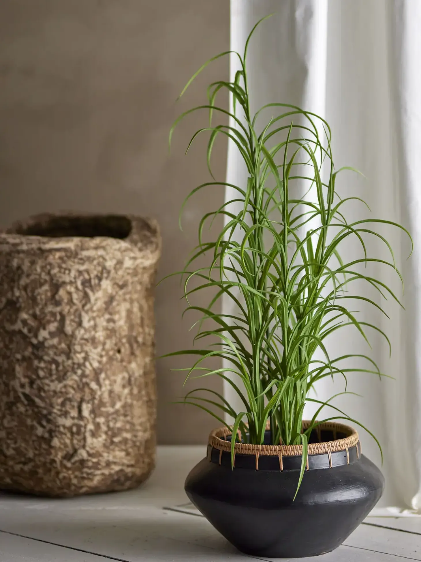 Bloomingville - Grass Kunstig Plante - Grøn, Plastik