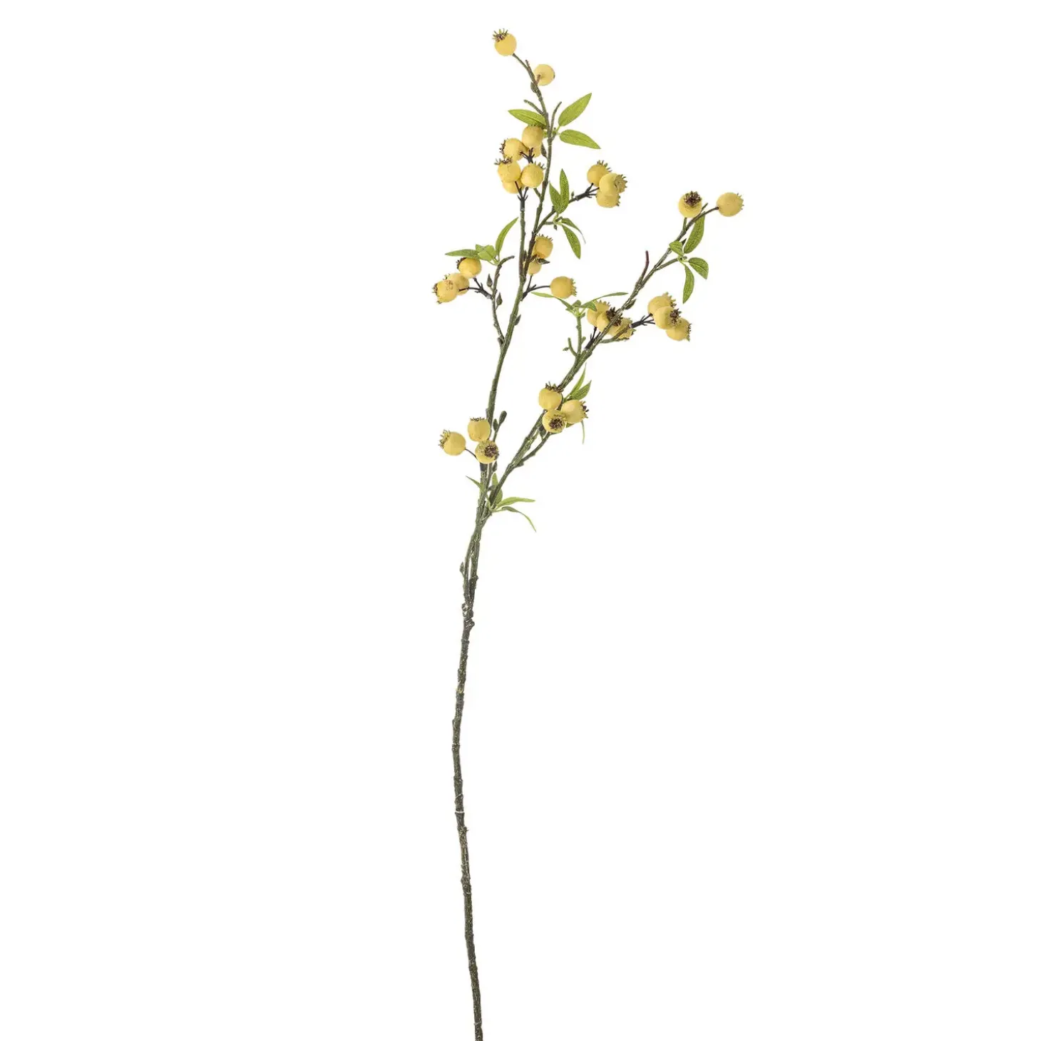 Bloomingville - Hawthorn Kunstig Gren - Gul, Plastik
