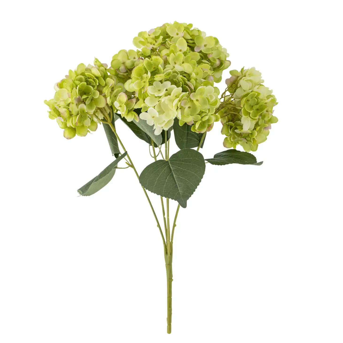 Bloomingville - Hydrangea Kunstig stilk - Hvid, Plastik