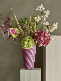 Bloomingville - Hydrangea Kunstig stilk - Hvid, Plastik