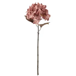 Bloomingville - Hydrangea Kunstig stilk - Rosa, Plastik