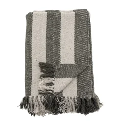 Bloomingville - Jodina Plaid, Grøn, Genanvendt Bomuld