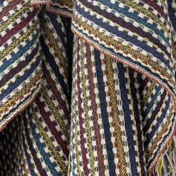 Bloomingville - Lazzario Plaid, Blå, Genanvendt Bomuld