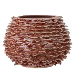 Bloomingville - Morwen Vase, Brun, Stentøj