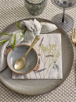 Bloomingville - Sirri Serviet, Natur, FSC Recycled®, Papir