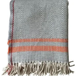 Burel Factory - Plaid - Guardia - Lys grå - 180 x 130 cm