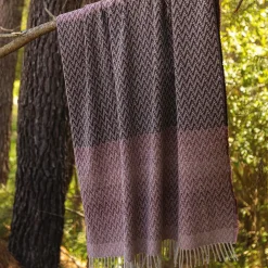 Burel Factory - Plaid/Tæppe - Ecletic - Pink - 180 x 130 cm