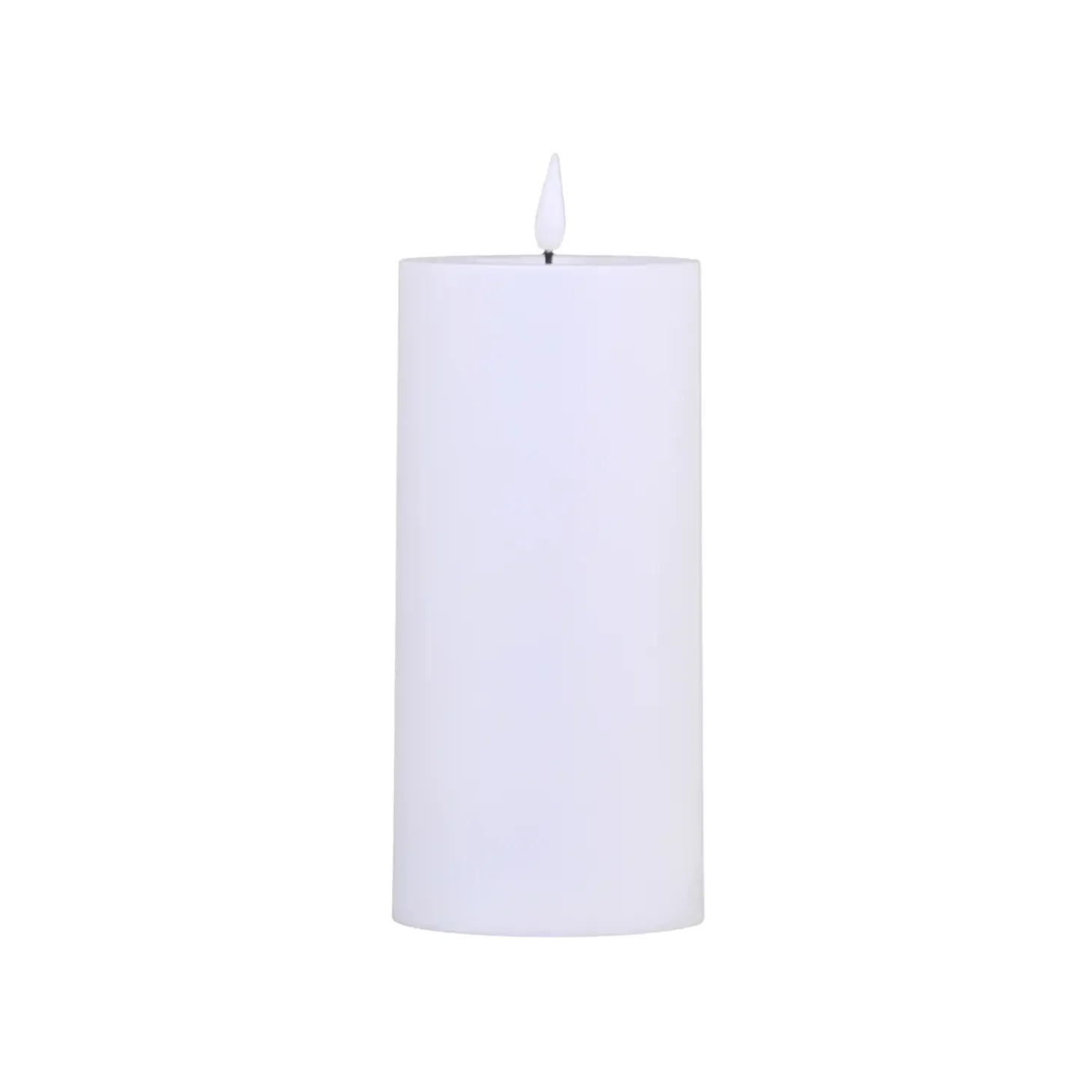 Chic Antique - Bloklys LED til udendørs inkl. batteri - H35 x Ø10 cm