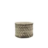 Chic Antique - Corte skjulere med flettede mønster lavet i cement (Ø13,5 cm)