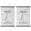 ChiCura Copenhagen - Magnetramme - Sort 71 cm
