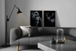 ChiCura - Plakat "Dear Red Deer" - 50x70 cm