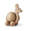 ChiCura - Træfigur - Spinning Kangaroo - Small